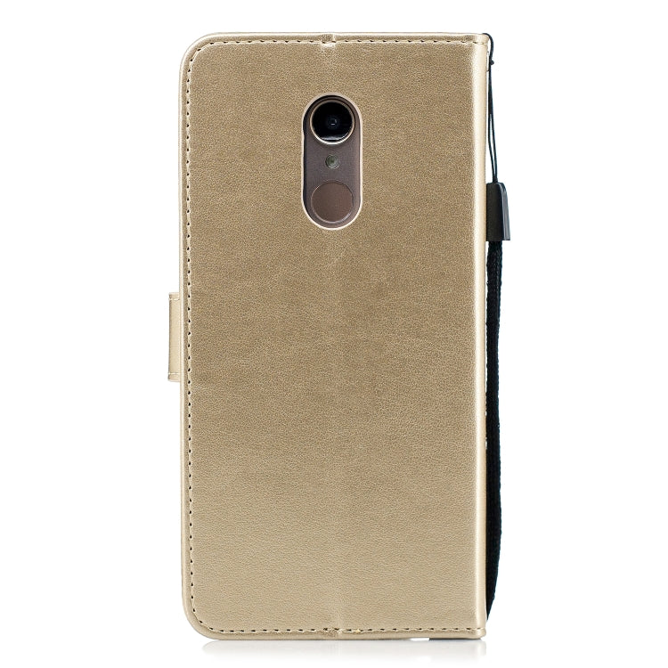 Plum Blossom Pattern Diamond Encrusted Leather Case for Xiaomi Redmi 5 ,with Holder & Card Slots