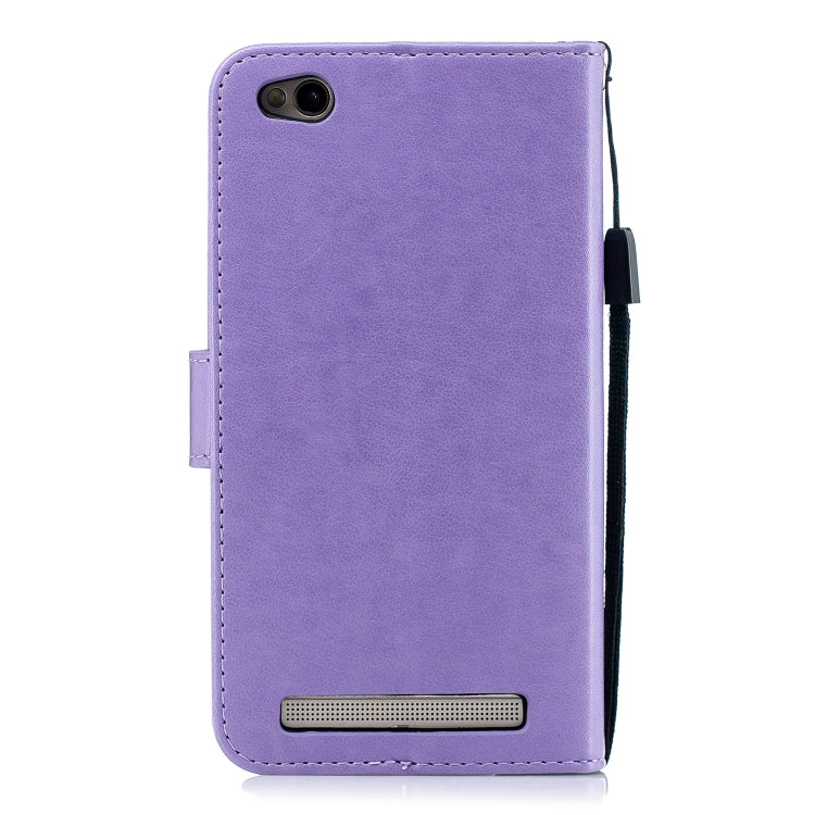 Plum Blossom Pattern Diamond Encrusted Leather Case for Xiaomi Redmi 5A , with Holder & Card Slots