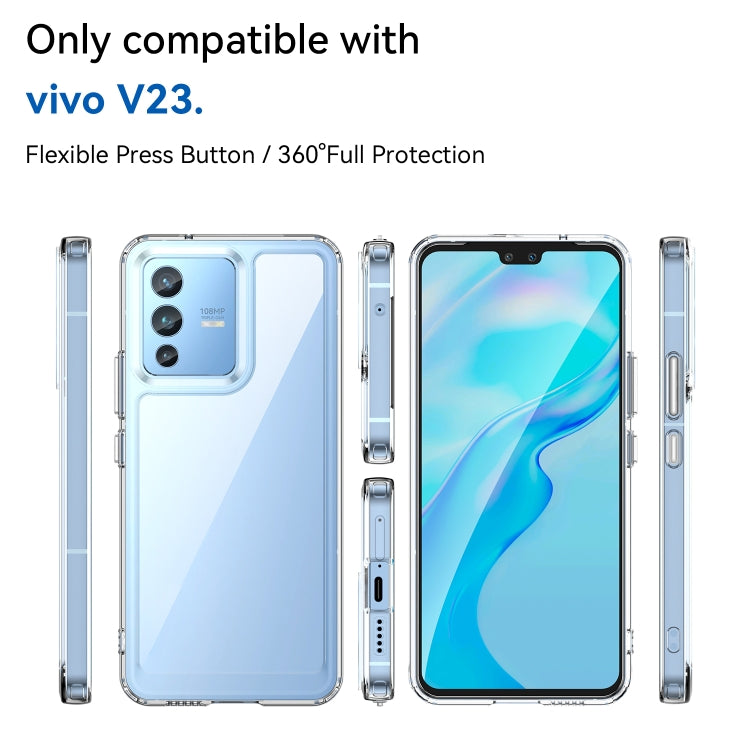 For Vivo V23 Candy Series TPU Phone Case