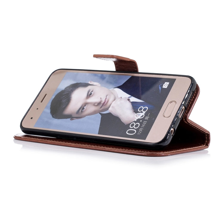 Plum Blossom Pattern Diamond Encrusted Leather Case for Huawei Honor 9 , with Holder & Card Slots