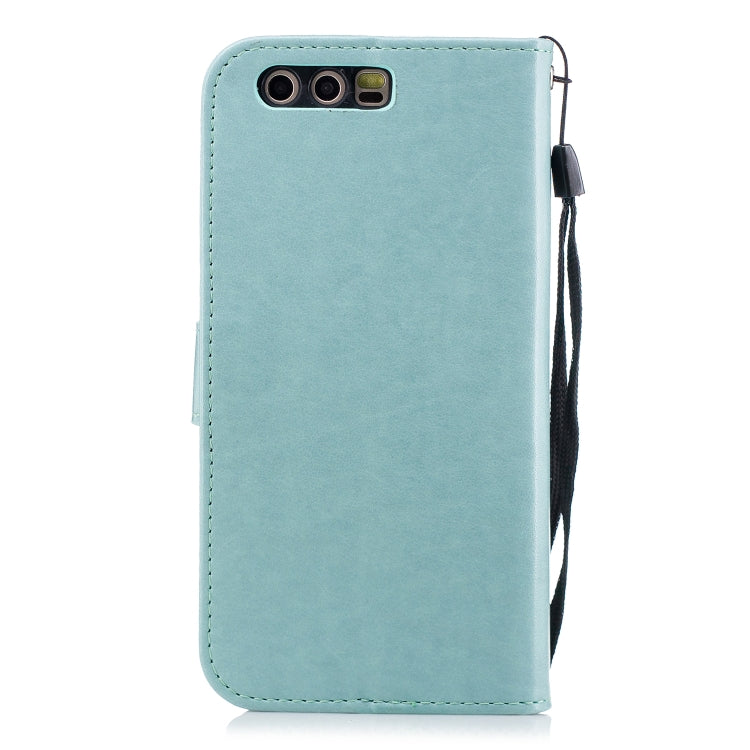 Plum Blossom Pattern Diamond Encrusted Leather Case for Huawei Honor 9 , with Holder & Card Slots