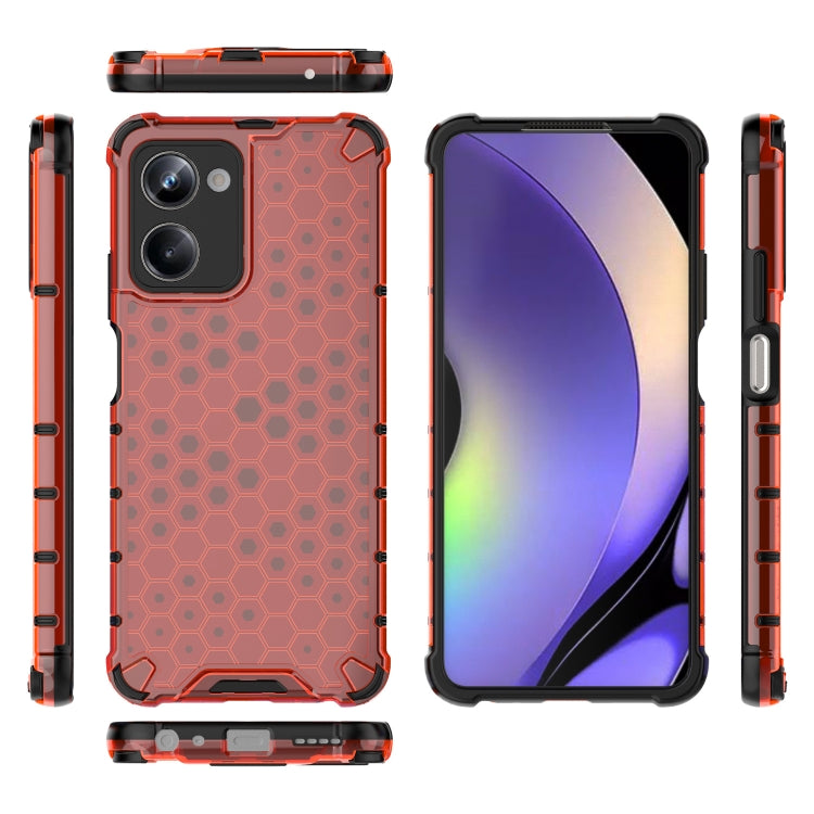 For Realme 10 Pro 5G Honeycomb Phone Case