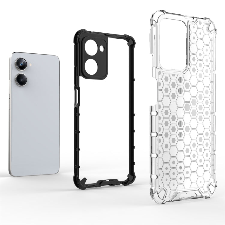 For Realme 10 Pro 5G Honeycomb Phone Case