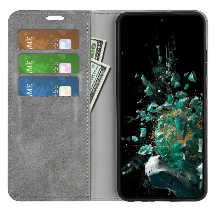 For OnePlus Ace Pro Retro-skin Magnetic Suction Leather Phone Case