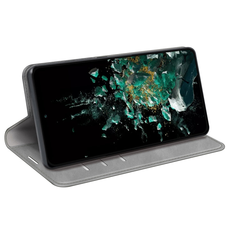 For OnePlus Ace Pro Retro-skin Magnetic Suction Leather Phone Case