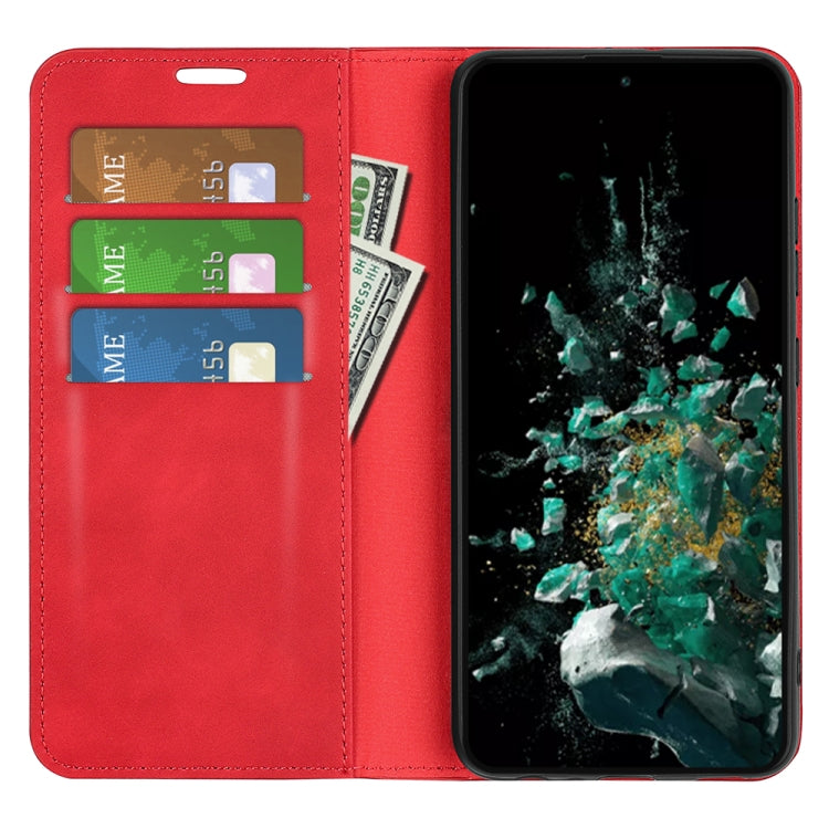 For OnePlus Ace Pro Retro-skin Magnetic Suction Leather Phone Case