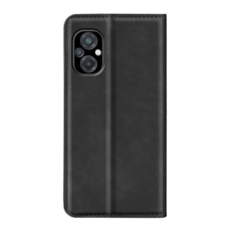 For Xiaomi Poco M5 4G Retro-skin Magnetic Suction Leather Phone Case