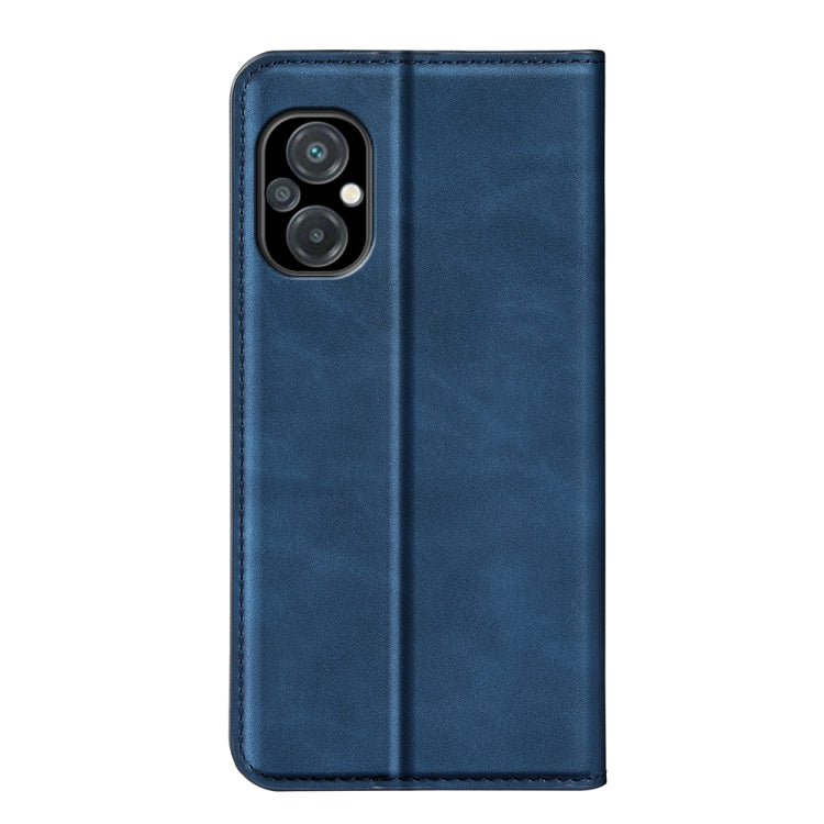 For Xiaomi Poco M5 4G Retro-skin Magnetic Suction Leather Phone Case