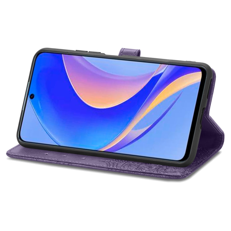 For Huawei Nova Y90 Mandala Flower Embossed Leather Phone Case