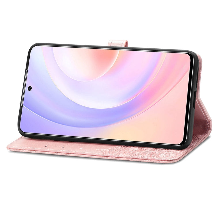 For Honor 50 SE / Huawei Nova 9 Se Mandala Flower Embossed Leather Phone Case