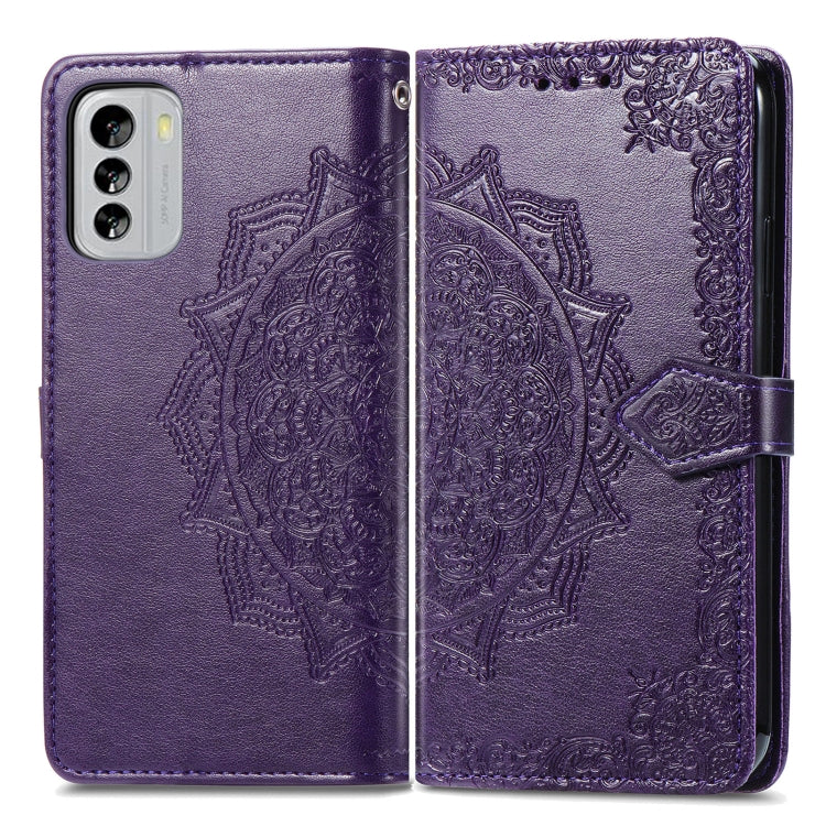 For Nokia G60 Mandala Flower Embossed Leather Phone Case