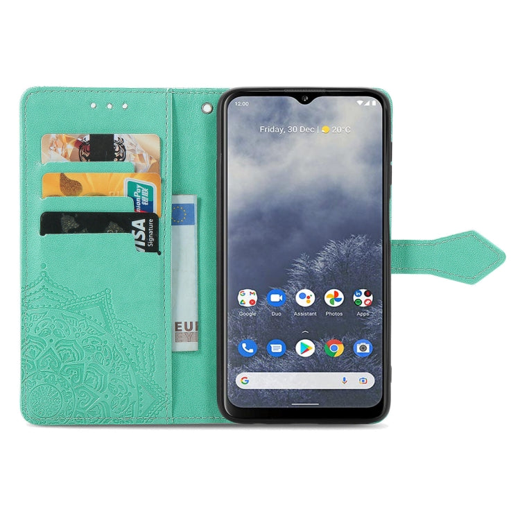 For Nokia G60 Mandala Flower Embossed Leather Phone Case