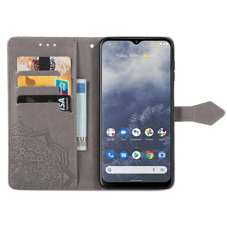 For Nokia G60 Mandala Flower Embossed Leather Phone Case