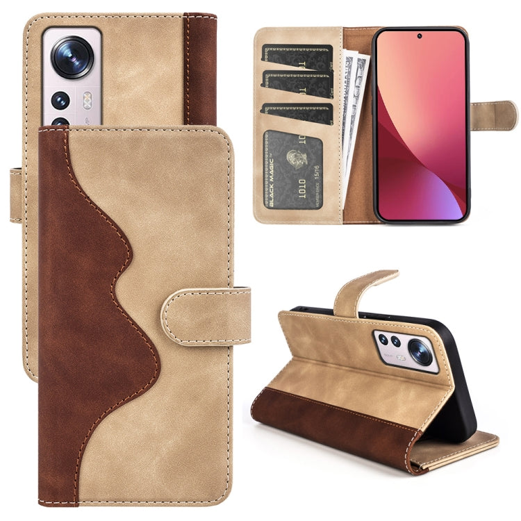 For Xiaomi 12 Lite Stitching Horizontal Flip Leather Phone Case