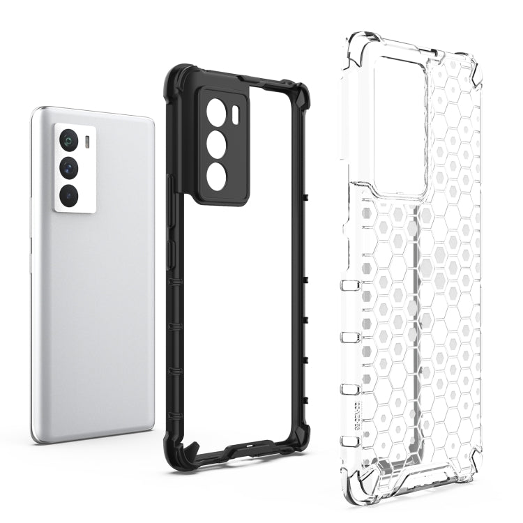 For Honor Play 40 Plus Honeycomb Shockproof Phone Case