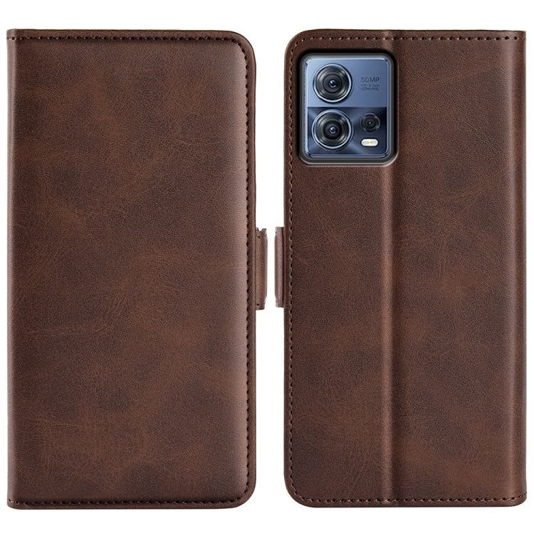 For Motorola Moto S30 Pro Dual-side Magnetic Buckle Leather Phone Case