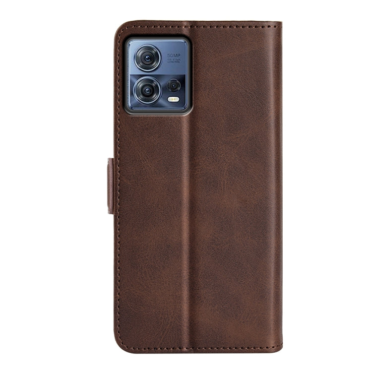 For Motorola Moto S30 Pro Dual-side Magnetic Buckle Leather Phone Case