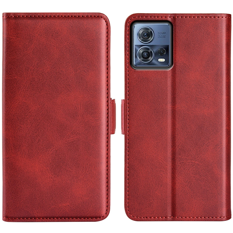 For Motorola Moto S30 Pro Dual-side Magnetic Buckle Leather Phone Case
