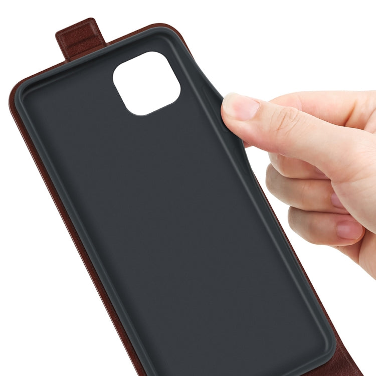 For Wiko T10 R64 Texture Vertical Flip Leather Phone Case