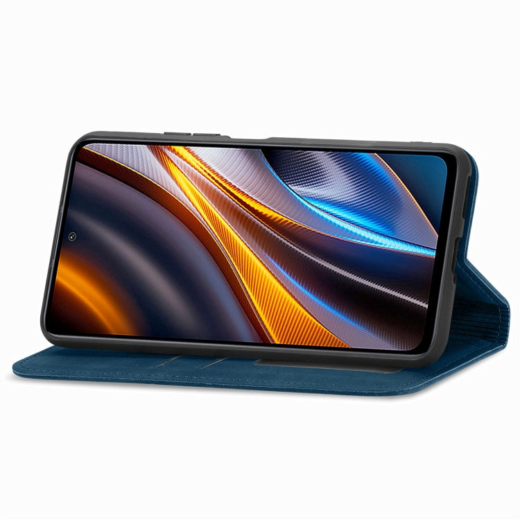 For Xiaomi Redmi Note 10 Pro Retro Skin Feel Magnetic Leather Phone Case