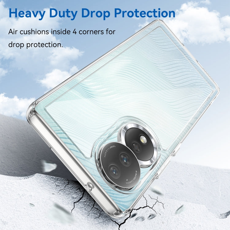 For Honor 80 Colorful Series Acrylic + TPU Phone Case