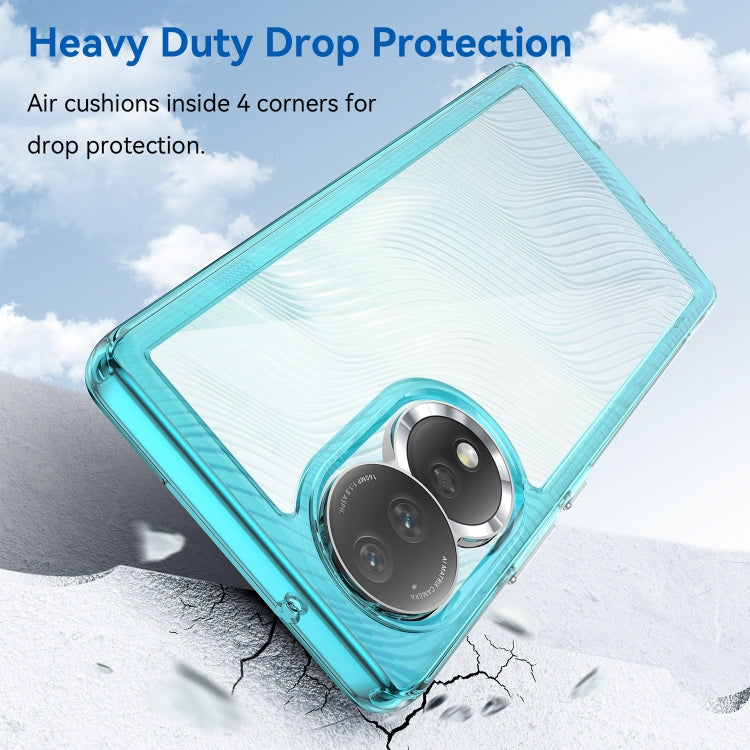 For Honor 80 Colorful Series Acrylic + TPU Phone Case