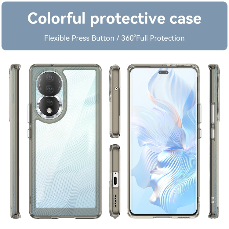 For Honor 80 Colorful Series Acrylic + TPU Phone Case