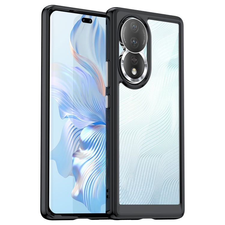 For Honor 80 Colorful Series Acrylic + TPU Phone Case