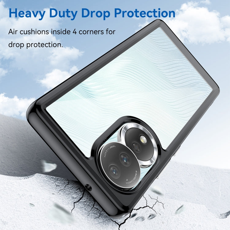 For Honor 80 Colorful Series Acrylic + TPU Phone Case