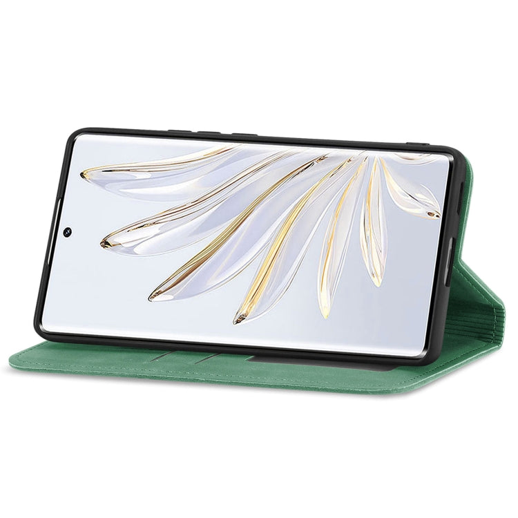 For Huawei Nova Y90 Retro Skin Feel Magnetic Leather Phone Case