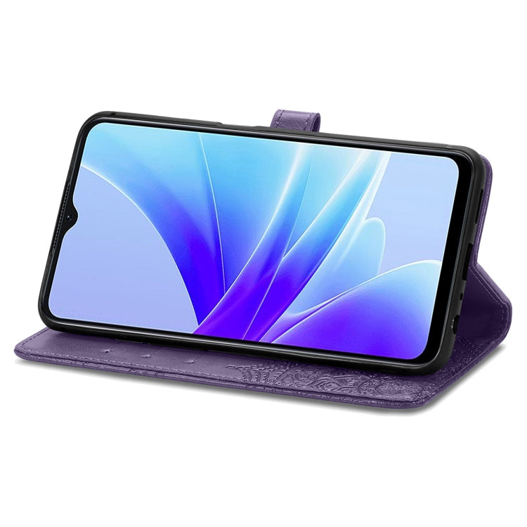 For OPPO A57s Mandala Flower Embossed Leather Phone Case