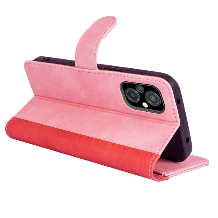 For Xiaomi Poco M5 4G Stitching Horizontal Flip Leather Phone Case