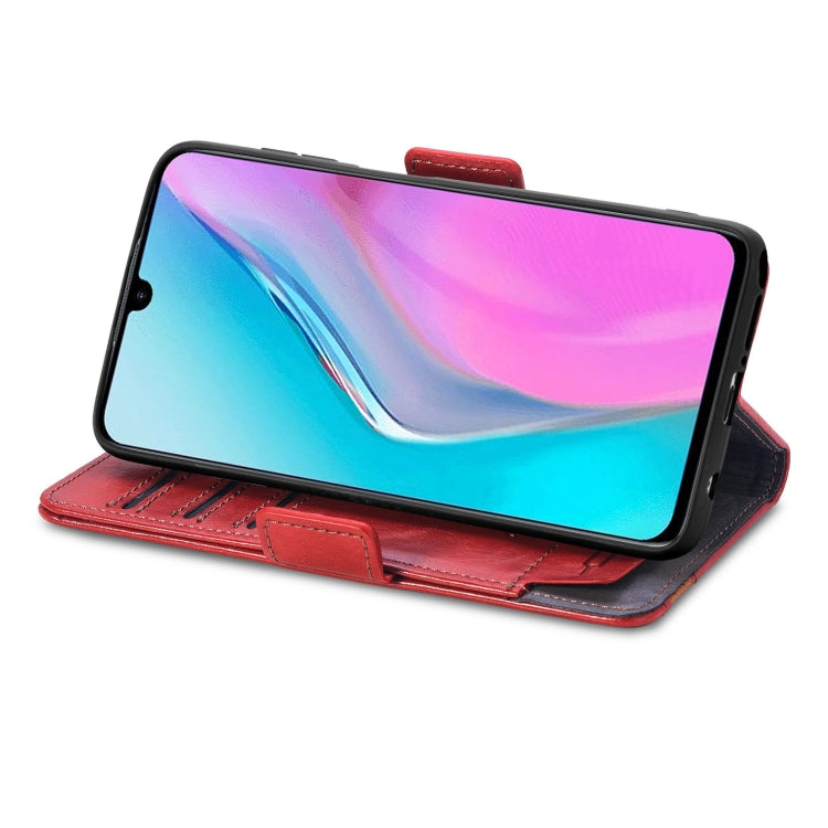 For Infinix Note 11 CaseNeo Splicing Dual Magnetic Buckle Leather Phone Case