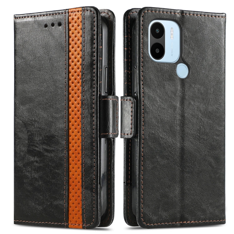 For Xiaomi Redmi A1+ CaseNeo Splicing Dual Magnetic Buckle Leather Phone Case