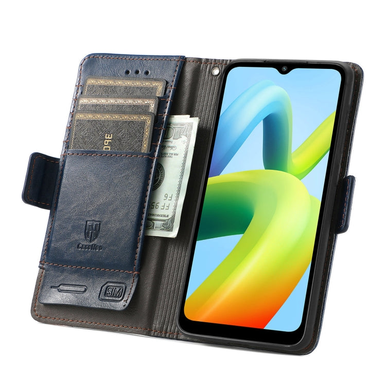 For Xiaomi Redmi A1+ CaseNeo Splicing Dual Magnetic Buckle Leather Phone Case