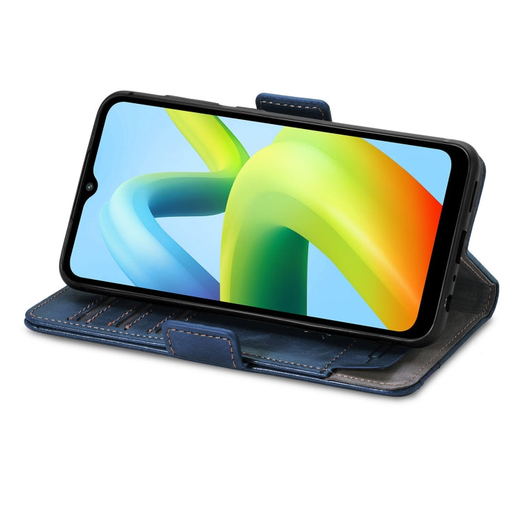 For Xiaomi Redmi A1+ CaseNeo Splicing Dual Magnetic Buckle Leather Phone Case