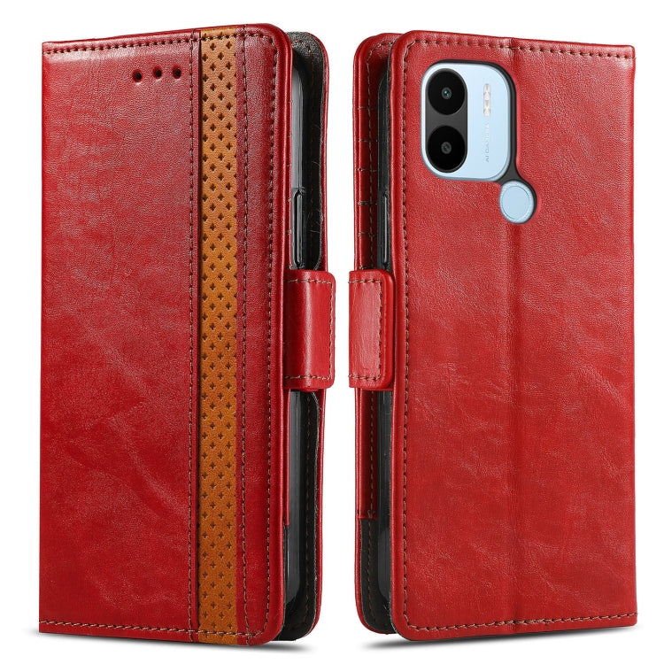 For Xiaomi Redmi A1+ CaseNeo Splicing Dual Magnetic Buckle Leather Phone Case