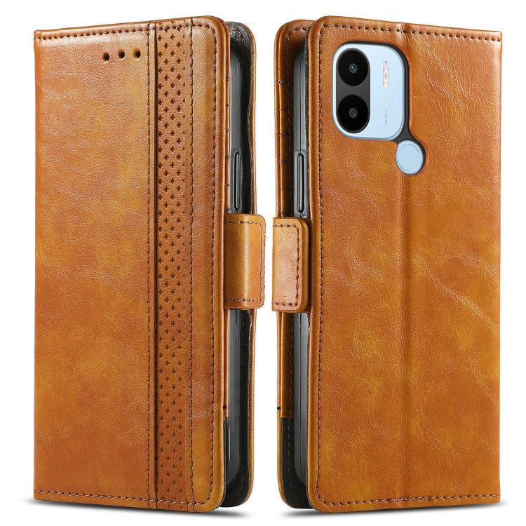 For Xiaomi Redmi A1+ CaseNeo Splicing Dual Magnetic Buckle Leather Phone Case