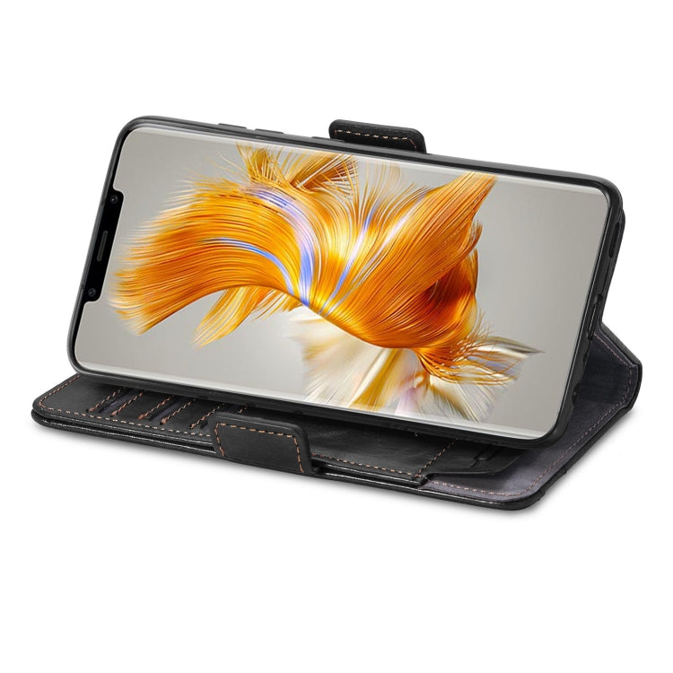 For Huawei Mate 50 Pro CaseNeo Splicing Dual Magnetic Buckle Leather Phone Case