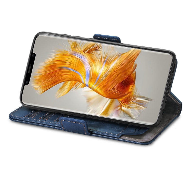 For Huawei Mate 50 Pro CaseNeo Splicing Dual Magnetic Buckle Leather Phone Case