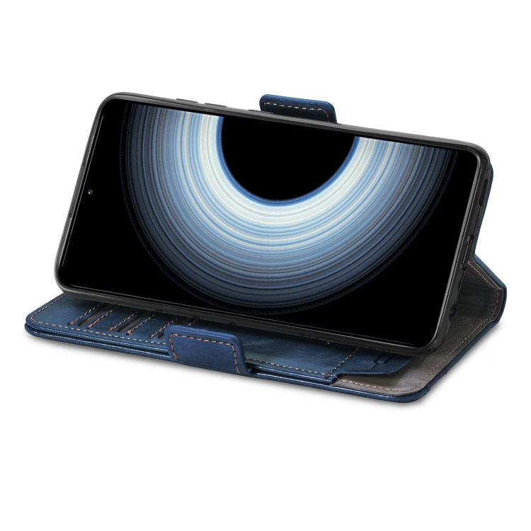 For Xiaomi Redmi K50 Ultra CaseNeo Splicing Dual Magnetic Buckle Leather Phone Case