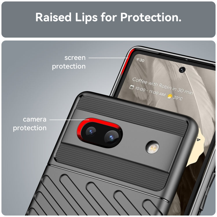 For Google Pixel 7A Thunderbolt Shockproof TPU Phone Case