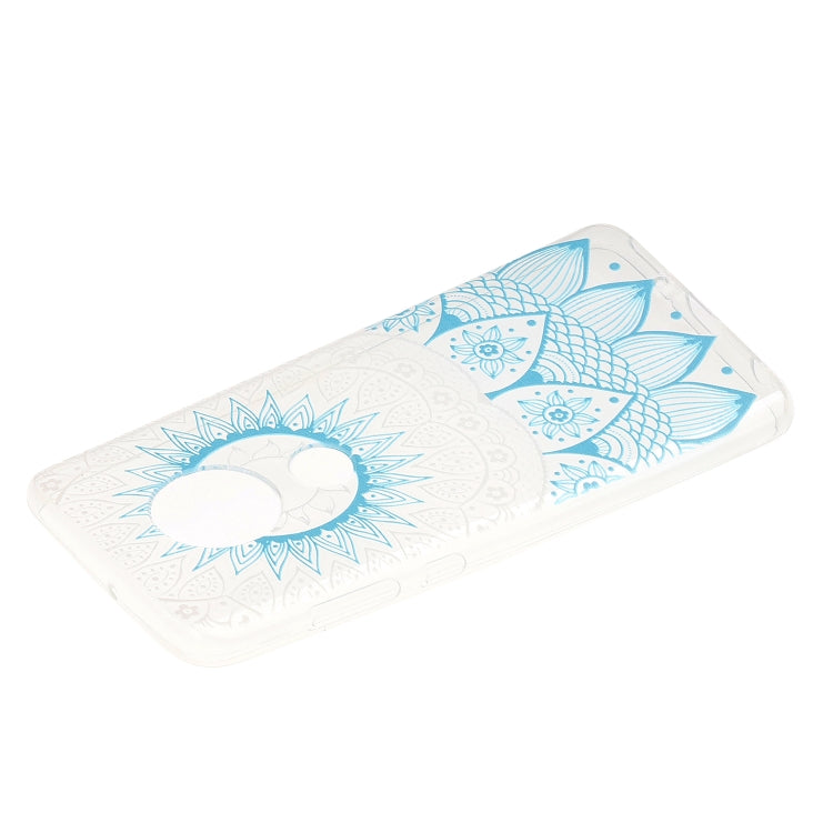 Stylish and Beautiful Pattern TPU Drop Protection Cover for MOTO G7 Plus