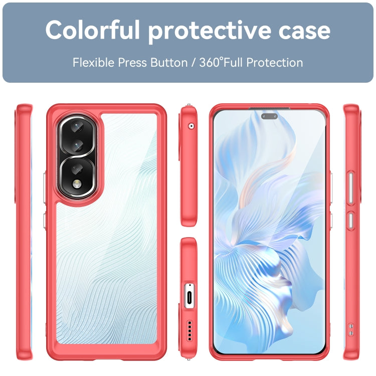 For Honor 80 Pro 5G Colorful Series Acrylic + TPU Phone Case