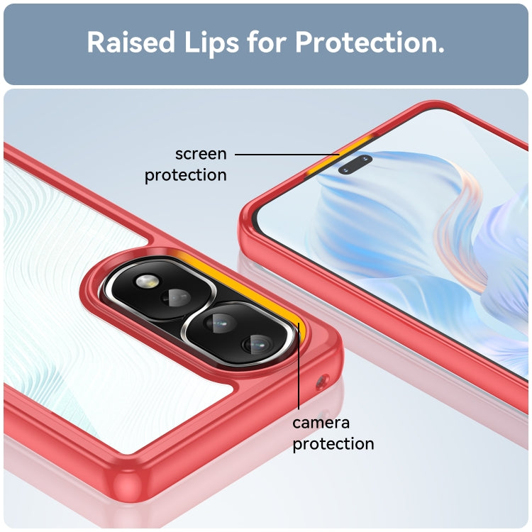 For Honor 80 Pro 5G Colorful Series Acrylic + TPU Phone Case