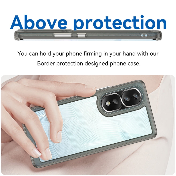 For Honor 80 Pro 5G Colorful Series Acrylic + TPU Phone Case