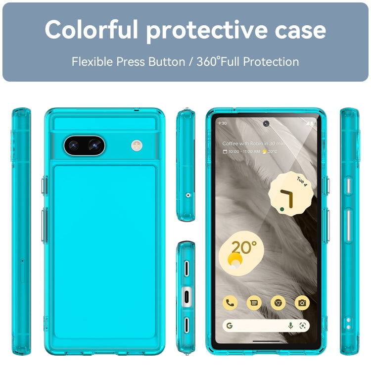 For Googel Pixel 7a Candy Series TPU Phone Case