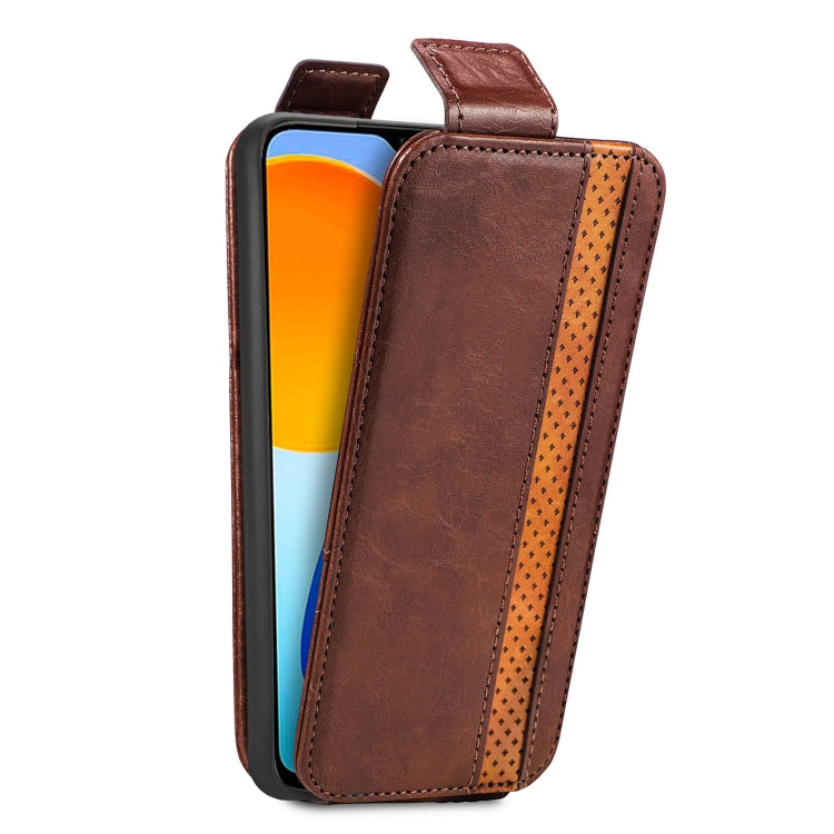 For Honor X8 5G Splicing Wallet Card Holder Vertical Flip Leather Phone Case