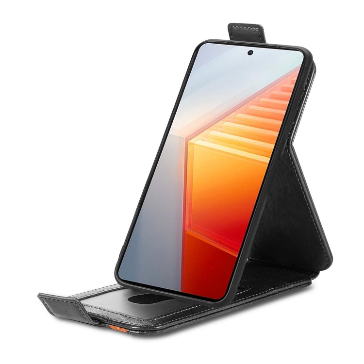 For vivo iQOO 10 Splicing Wallet Card Holder Vertical Flip Leather Phone Case