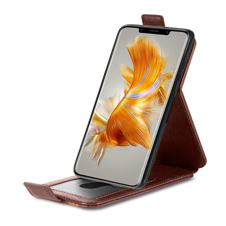 For Huawei Mate 50 Pro Splicing Wallet Card Holder Vertical Flip Leather Phone Case